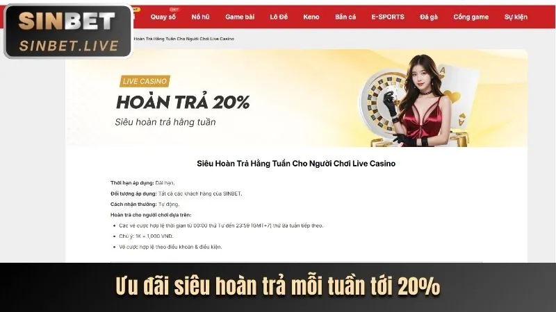 Các loại khuyến mãi đa dạng tại OMO88